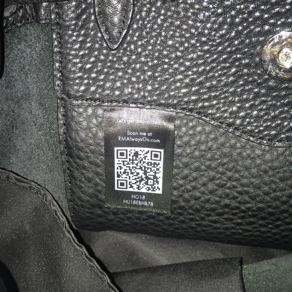 Rebecca Minkoff Blythe Pebbled Leather Backpack - Picture 6 of 11
